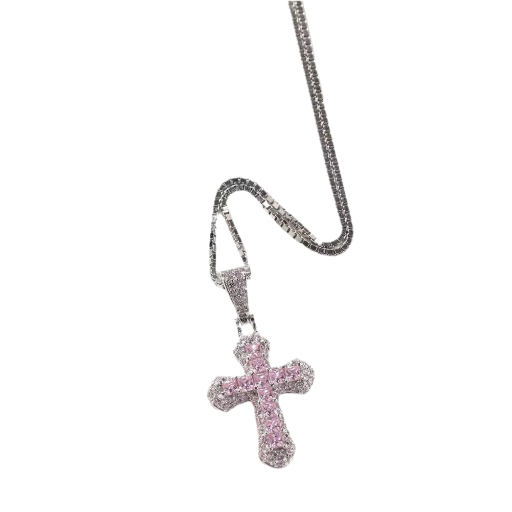 Soft Girl Cross Necklace