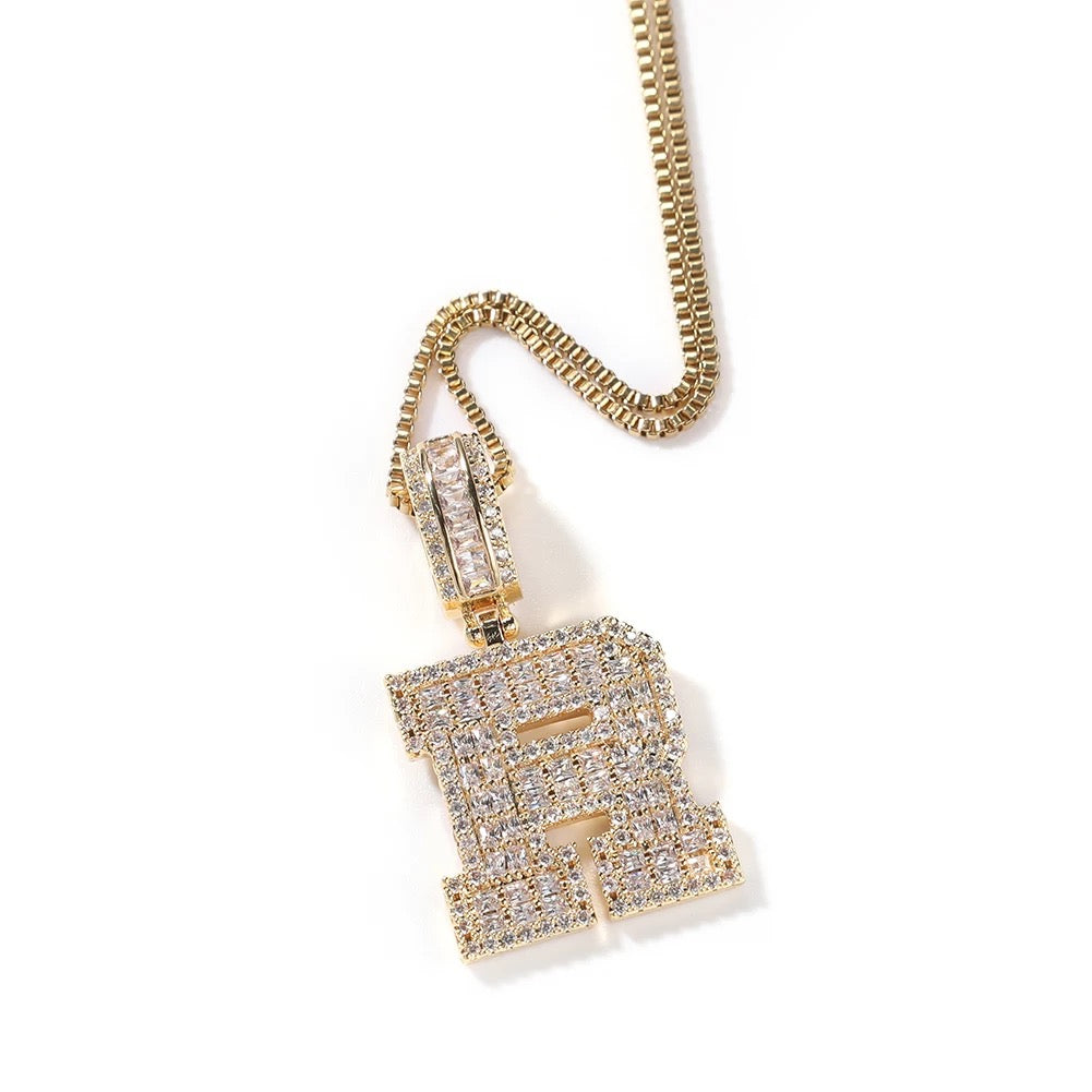 Varsity Letter Necklace