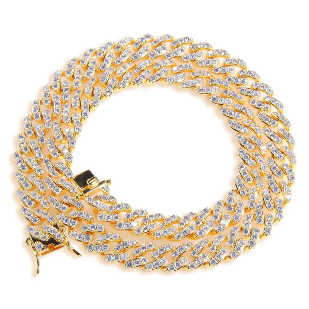 LUXE CUBAN ANKLET