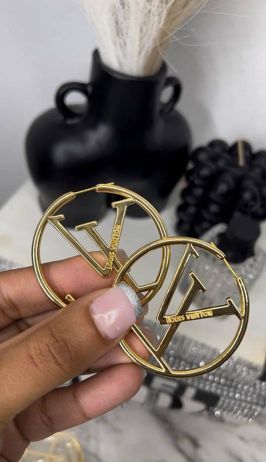 Louis Hoop Earrings
