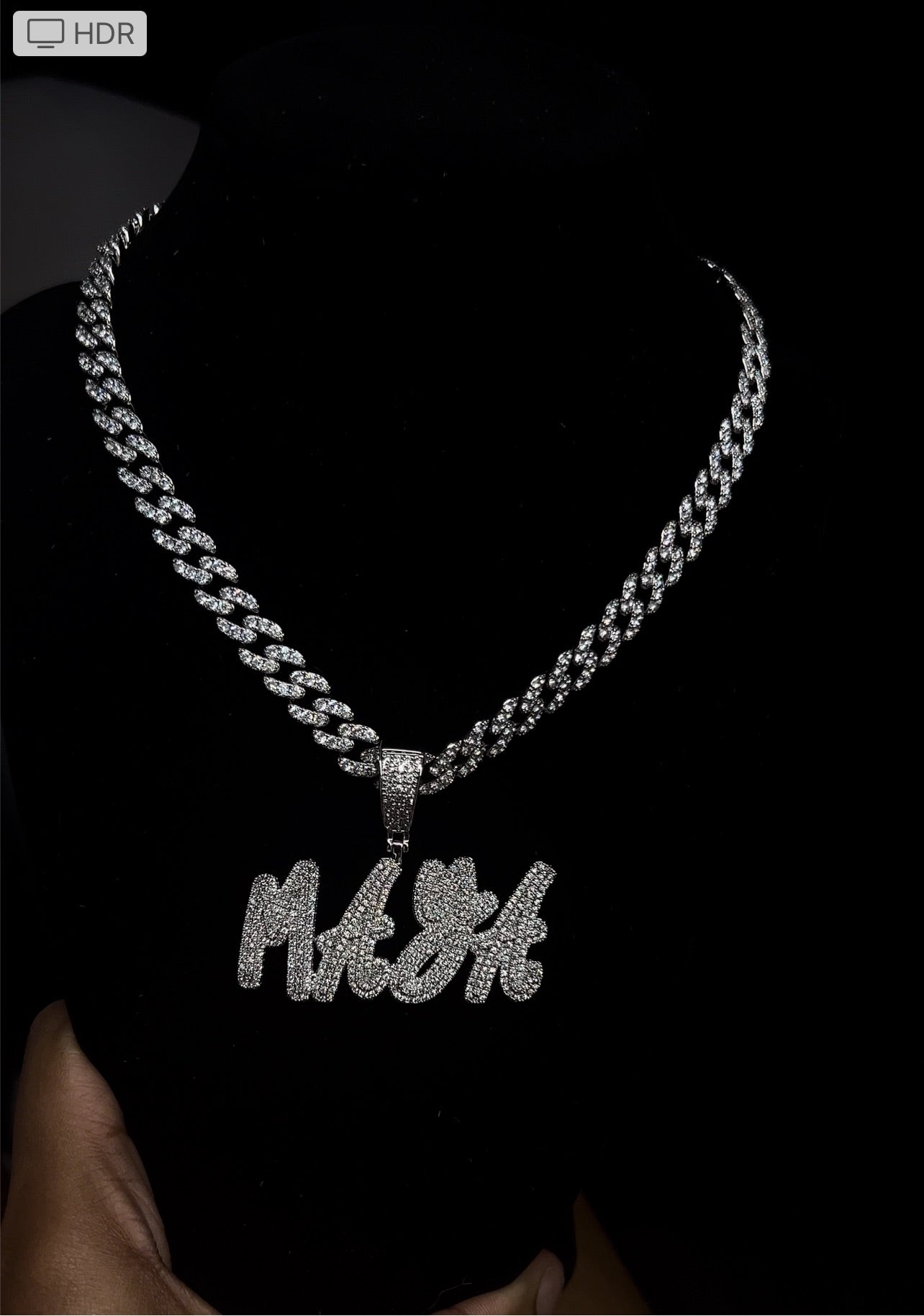 CUSTOM ICY GIRL CUBAN