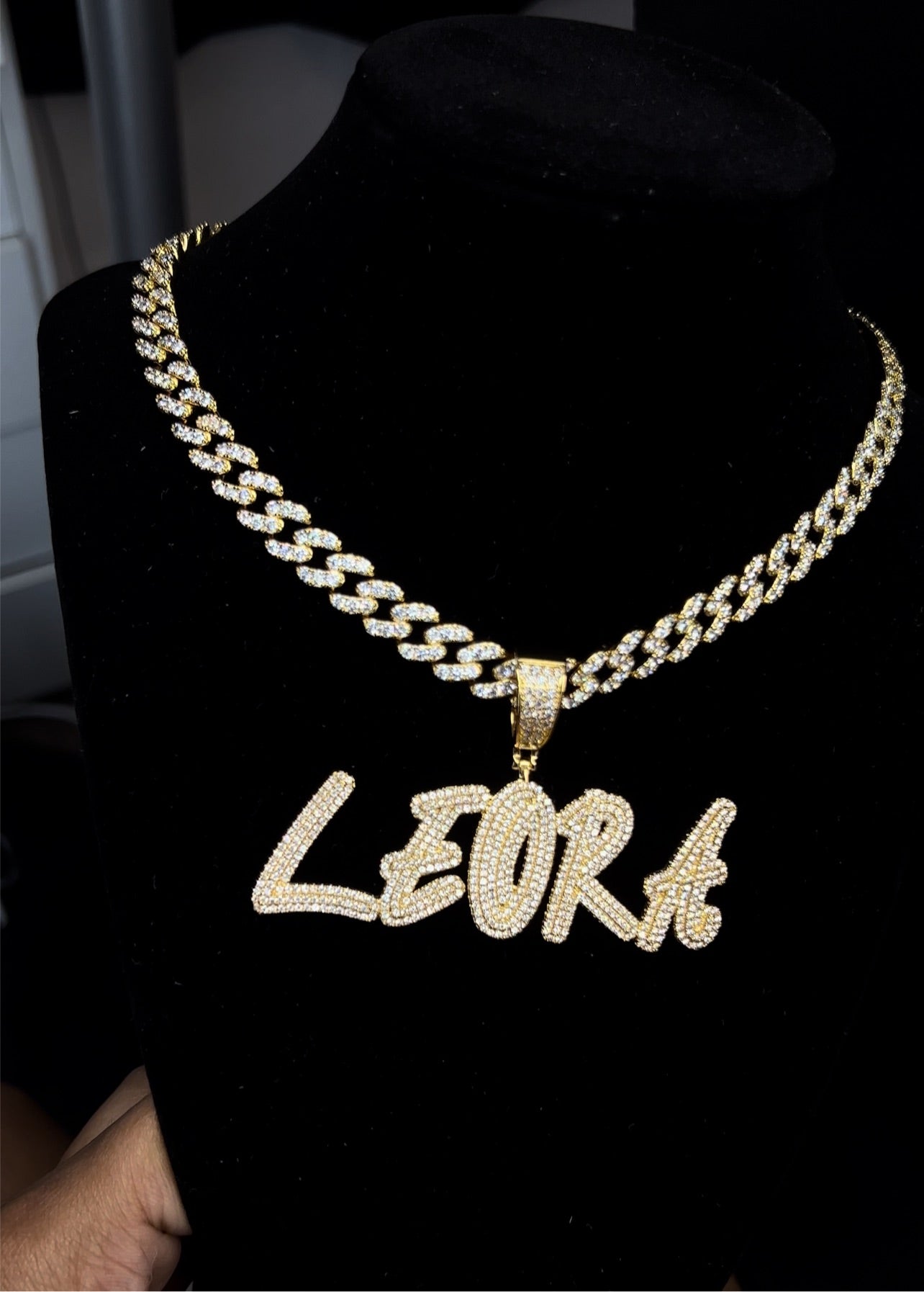 CUSTOM ICY GIRL CUBAN